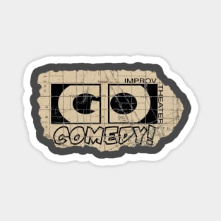 Go Comedy Ferndale Map Magnet