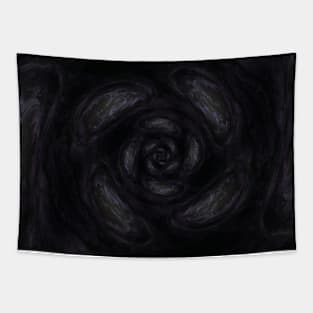 Goth Floral Dark Flower Rose Tapestry