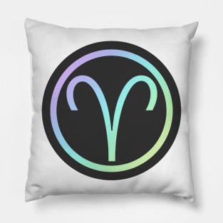 Rainbow Zodiac - Aries Pillow