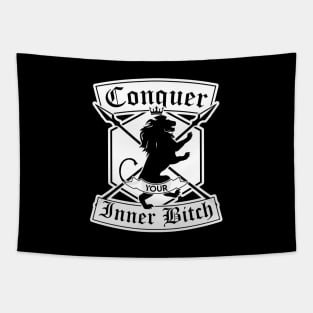 Conquer Your Inner Bitch Tapestry