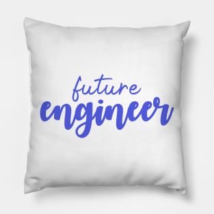 Future Engineer - Blue Pillow