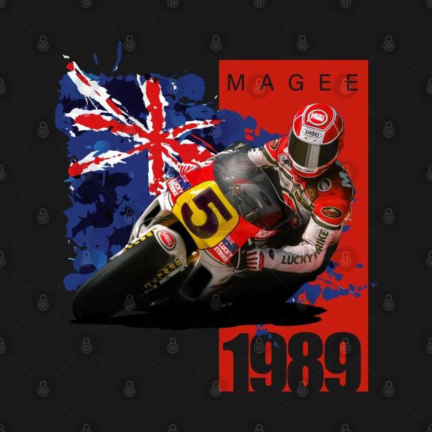 Magee YZR 1989 by Retroquarter