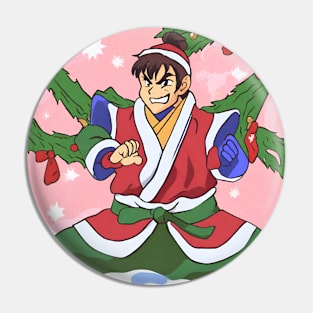 Christmas Anime Pin