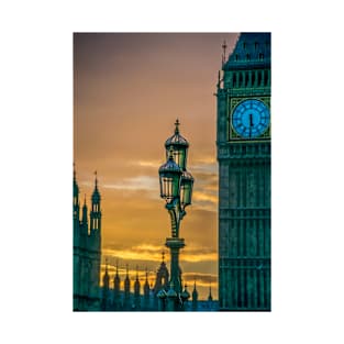 London Westminster Bridge sunset T-Shirt