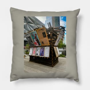 Hudson Yard High Line The Vessel Manhattan NYC Pillow