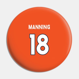 Peyton Manning Jersey Back Mask Phone Case iPhone Case & Cover Mask Pin