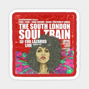 POSTER TOUR - SOUL TRAIN THE SOUTH LONDON 39 Magnet