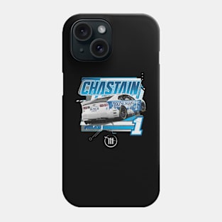 Ross Chastain Charcoal Car Phone Case