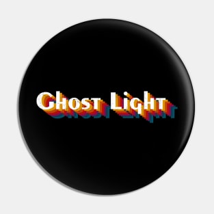 retro vintage Ghost Light Pin