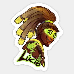 FM-Anime – Overwatch Lucio Frog Cosplay Tattoo Stickers