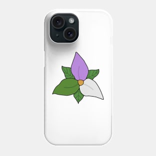 Genderqueer pride flower Phone Case