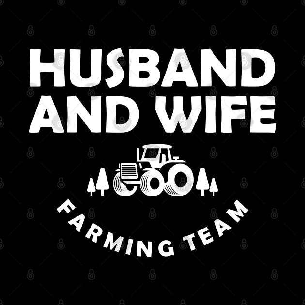 Farmer - Husband and wife farming team by KC Happy Shop