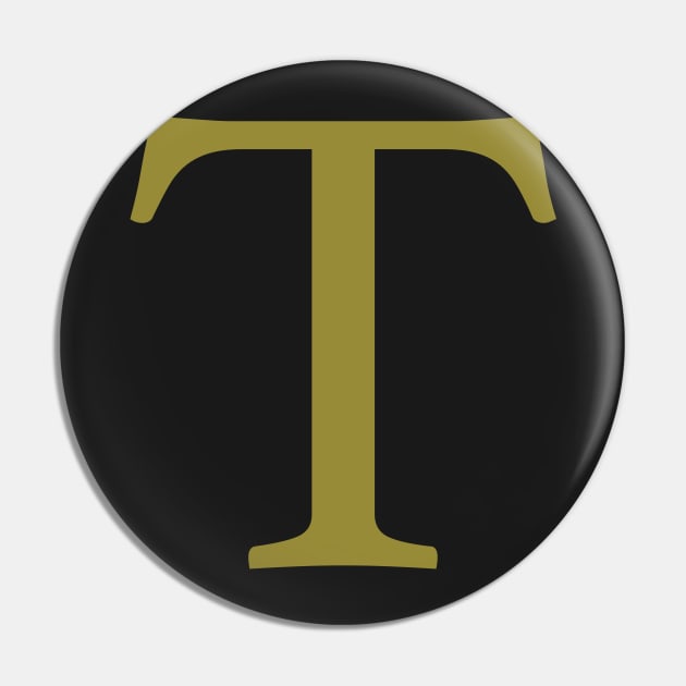 T letter Pin by harrypottervids