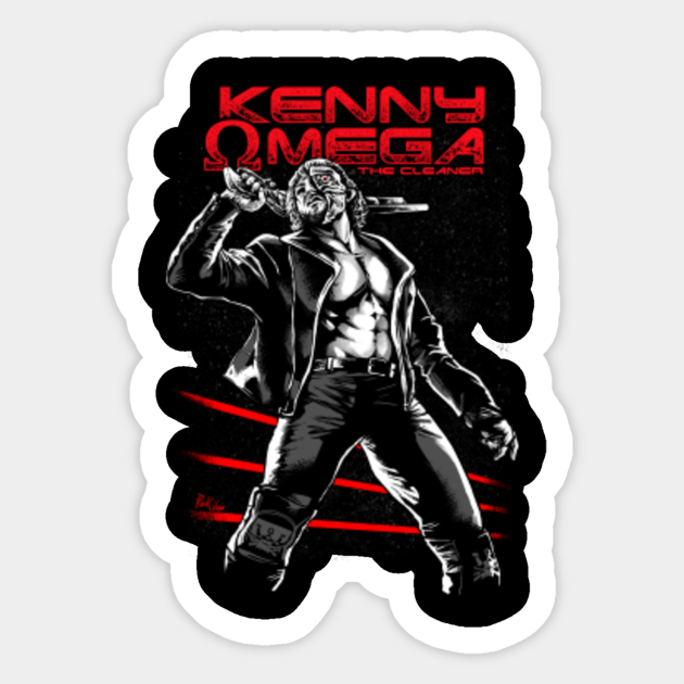 Kenny Omega The Cleaner Kenny Omega Aufkleber Teepublic De
