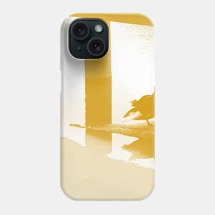 Summer time, 2, beach, summer, sea, tropical, exotic, tan, brown, bird, soft, pastel, Phone Case