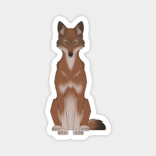 Ethiopian Wolf Magnet