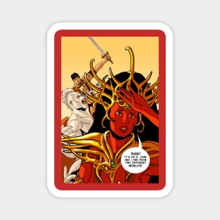 Dejah Thoris and John Carter Magnet