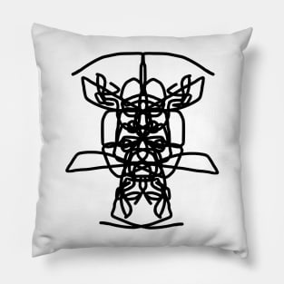 mexican art Pillow