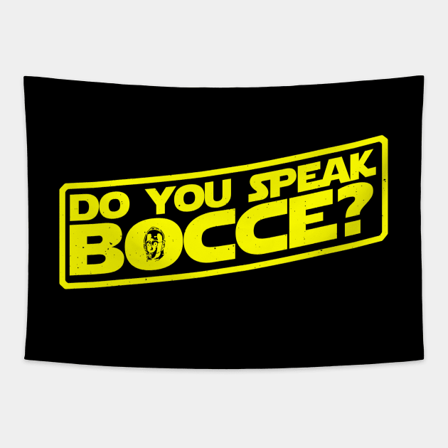 Do you speak Bocce? Tapestry by ZombieMedia