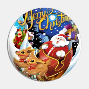 Santa Claus Is Coming to Town Pin