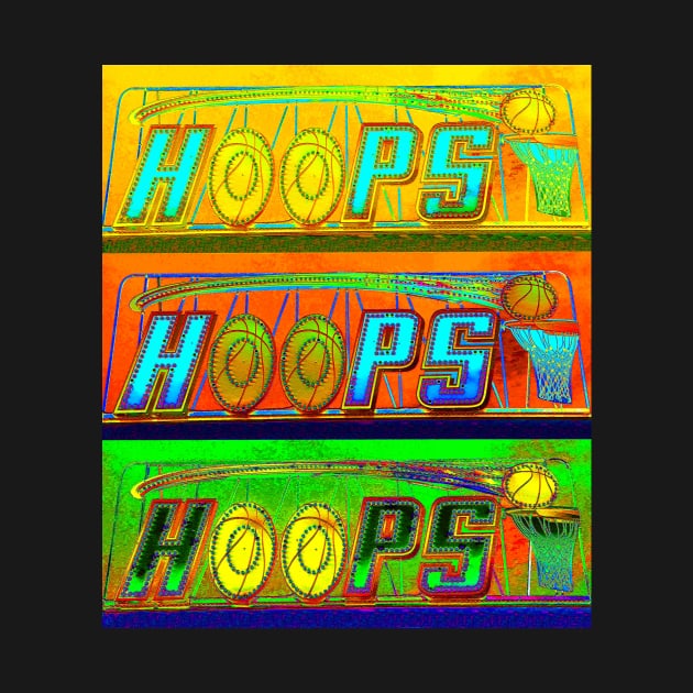 Hoops pop art by dltphoto