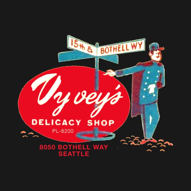 Vintage Oy Vey's Delicacy Shop of Seattle by thenosh