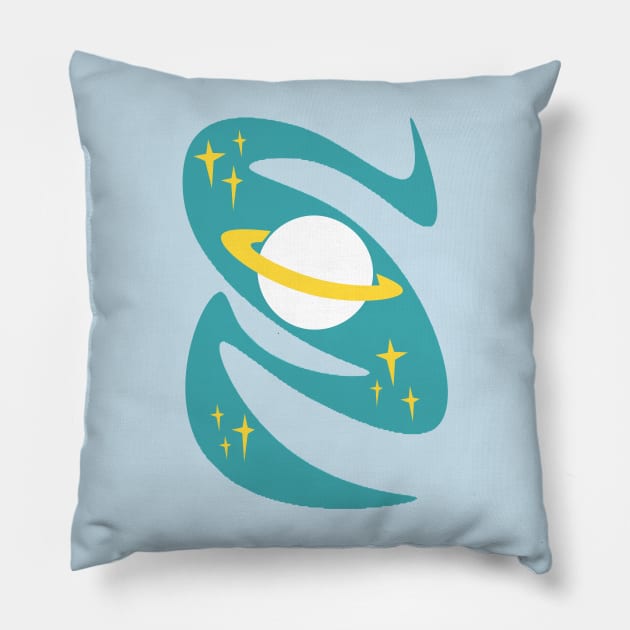 Retro Space! Pillow by artsydino