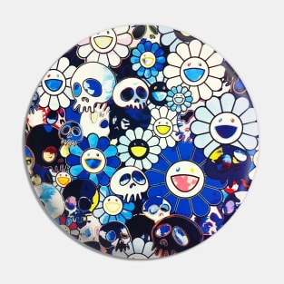 wild navy flowers Pin