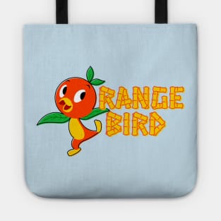 Vintage Orange Bird Tote