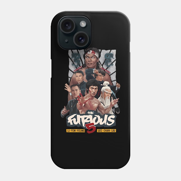 Lee Legend Jeet Kune Do Movie Bruce Be Water Phone Case by Garmentcrooks