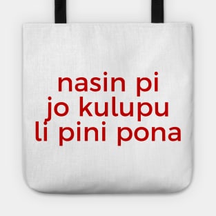 Communism Will Win (Toki Pona) Tote