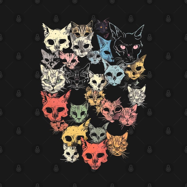 Cat Skull Science by BilodeauBlue