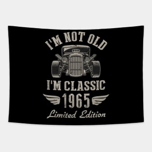 I'm Classic Car 57th Birthday Gift 57 Years Old Born In 1965 Tapestry