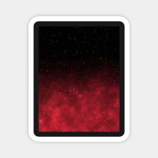 Red Galaxy Magnet