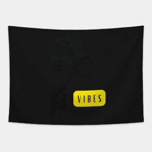 Vintage Chic "Vibes" Tapestry