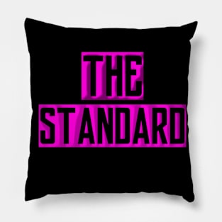 PINK & BLACK LOGO Pillow