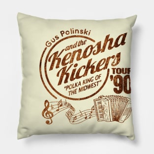 Vintage Kenosha. kickers Tour '90 Pillow