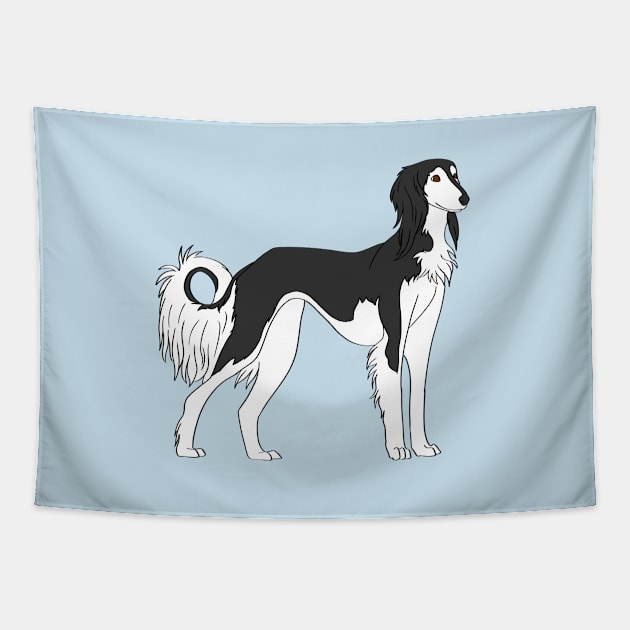 Saluki Tapestry by Adastumae