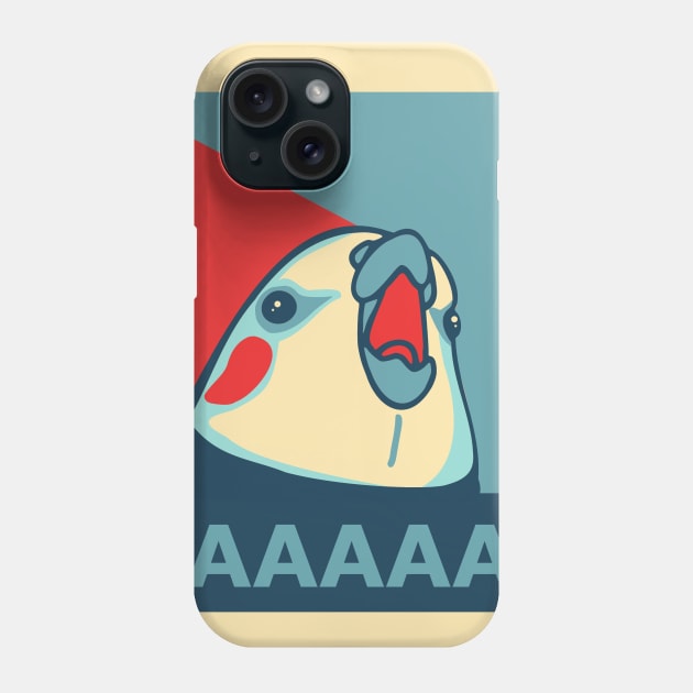 obamized cockatiel Phone Case by FandomizedRose