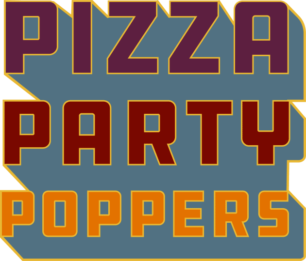 Pizza Party Poppers! Kids T-Shirt by enoogs