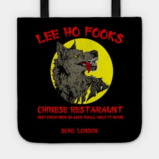 Chopstick Serenade: Lee Ho Fook's T-Shirt - Orient Express Edition Tote