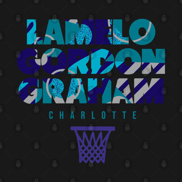 Discover Charlotte Basketball Trio - Charlotte Hornets - T-Shirt