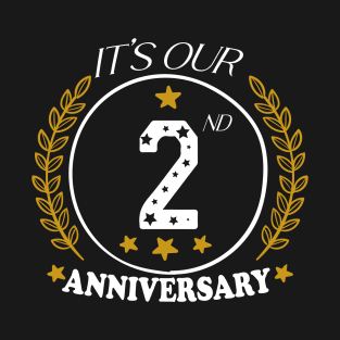 It's Our 2nd Anniversary T-Shirt