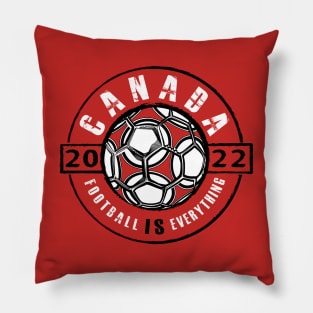 Football Is Everything - Canada 2022 Vintage Pillow