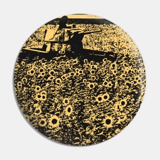 Sunflower Tank Pin