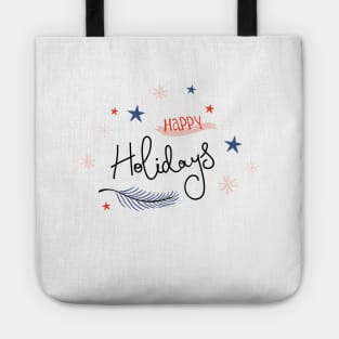 Happy holidays Tote