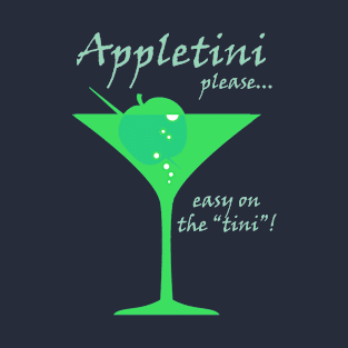 Appletini JD - Blue T-Shirt