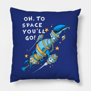 Oh, To Space! Pillow