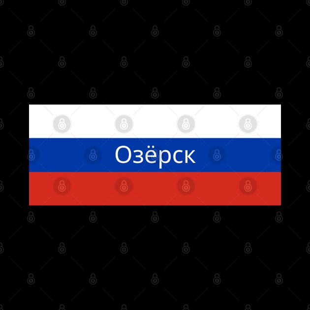 Ozersk City in Russian Flag by aybe7elf