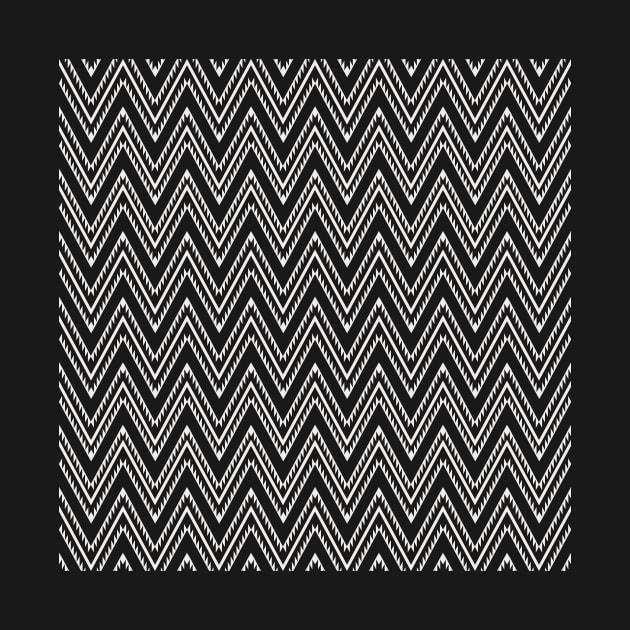 Geometric triangle and line zigzag pattern by PaepaeEthnicDesign